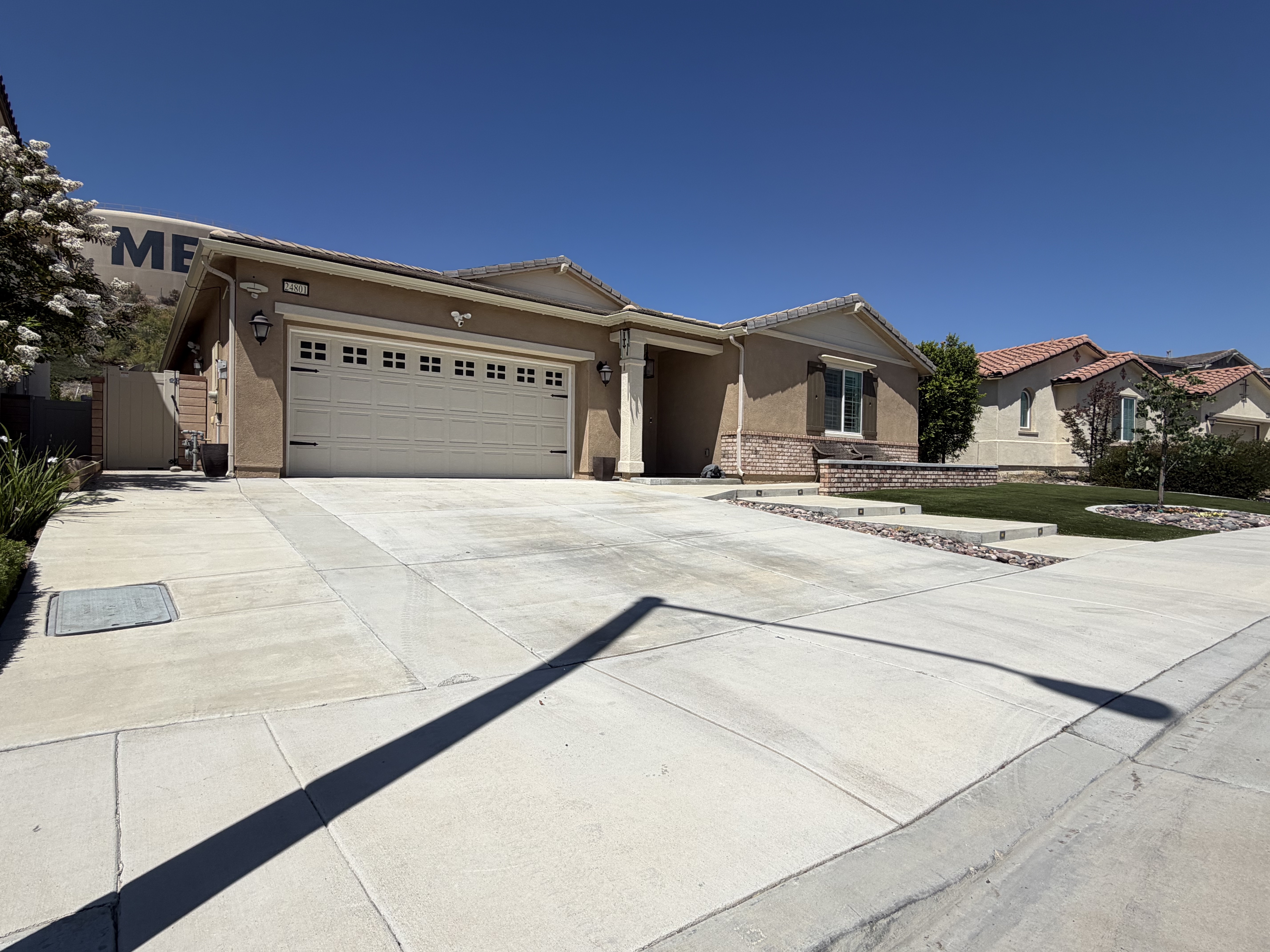 Our Home — Driveway & Entrance